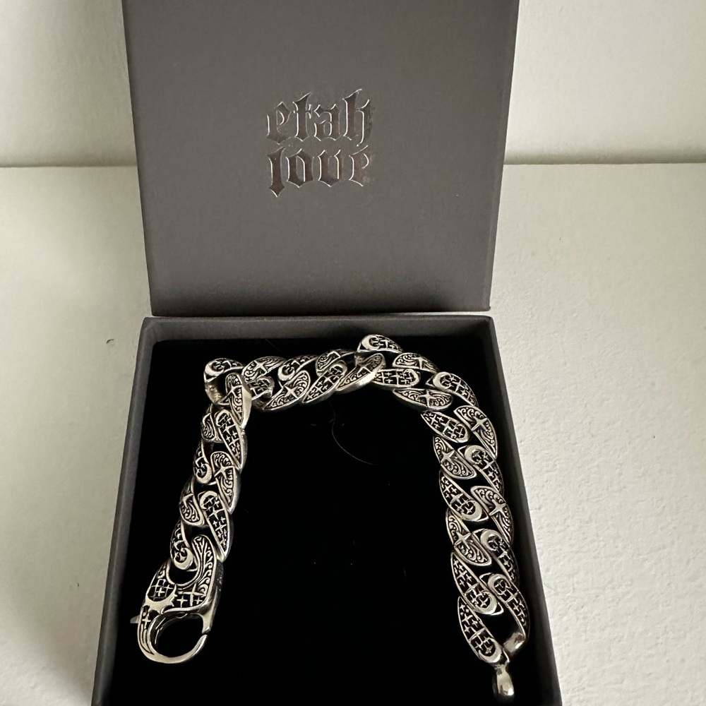 Etah Love “Starry Night” 925 sterling silver bracelet w/box